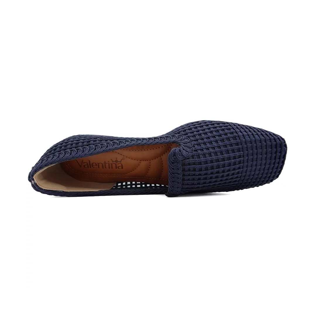 Sapatilha Valentina Bico Quadrado 360145 Indigo