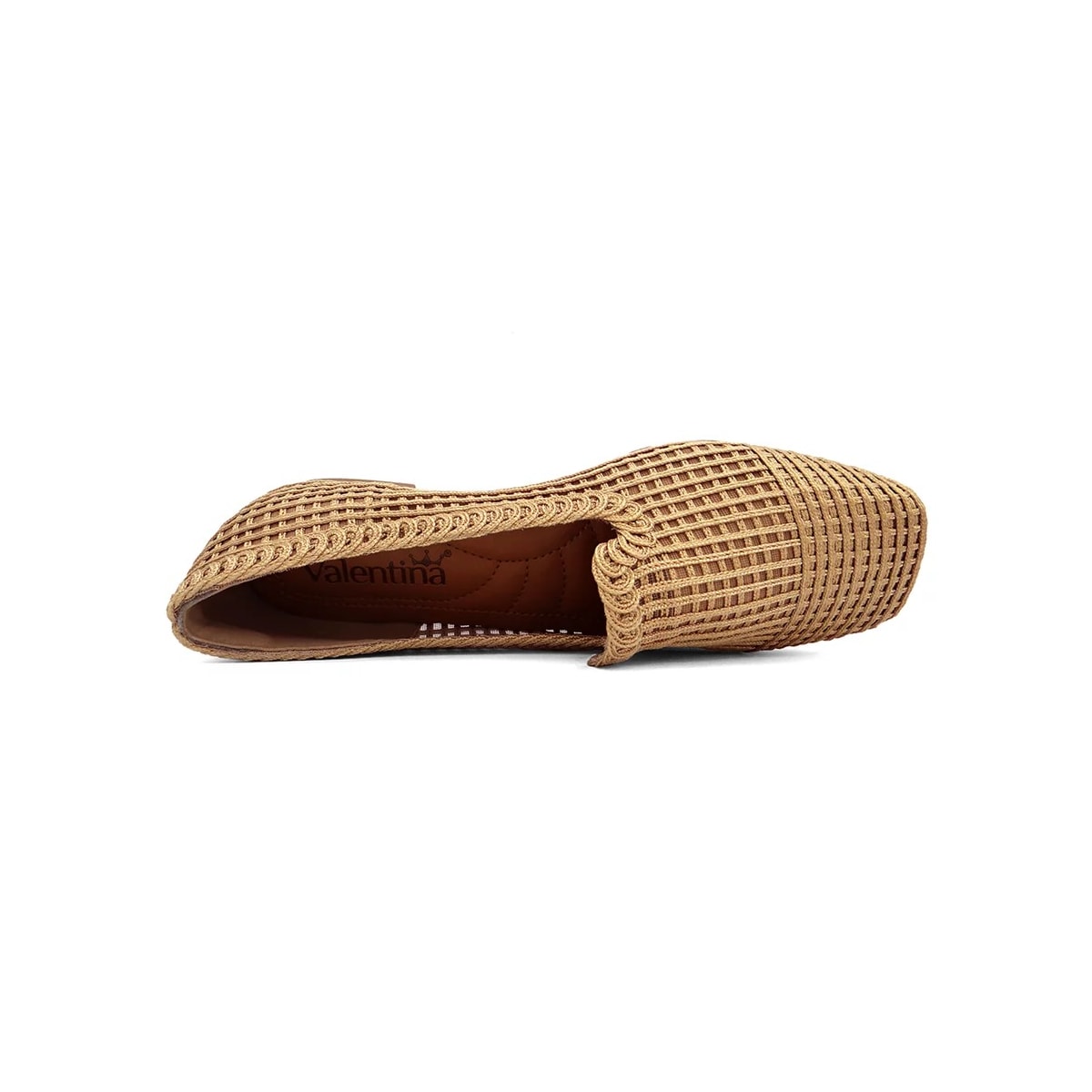 Sapatilha Valentina Bico Quadrado 360145 Pecan Sapatilha Valentina Bico Quadrado 360145 Pecan