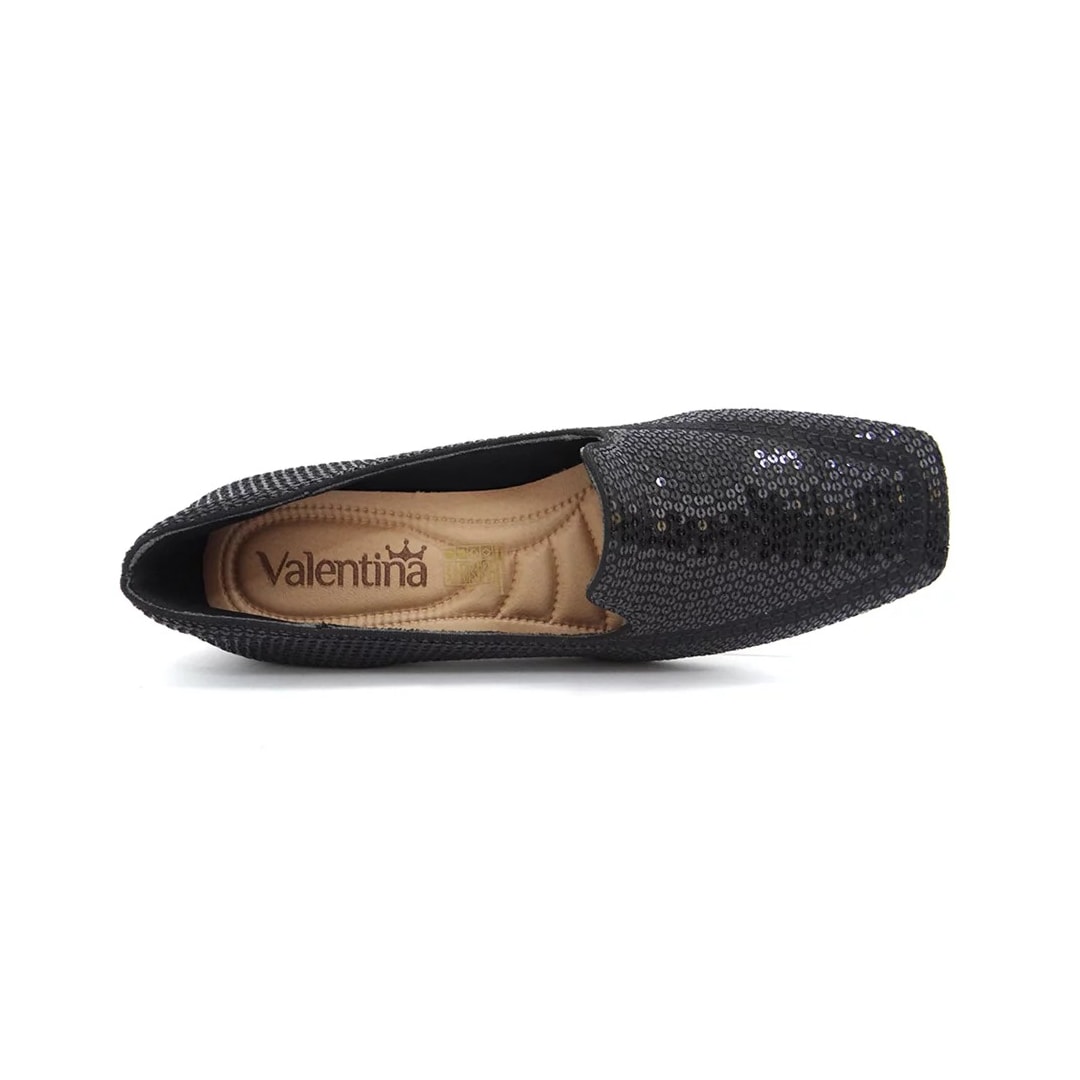 Sapatilha Valentina Espadrille 360069 Preto