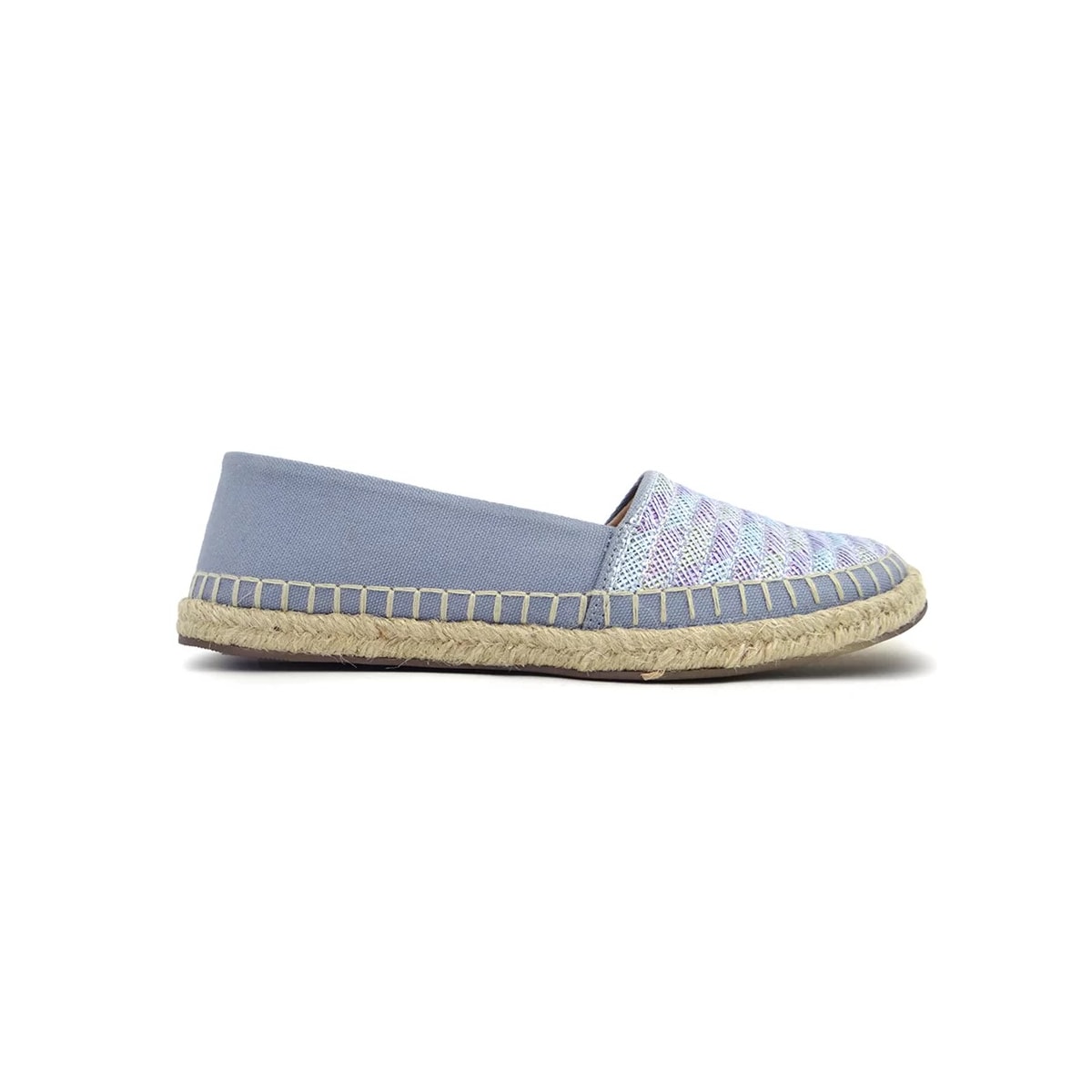 Sapatilha Valentina Espadrille 390714 Azul Jeans Sapatilha Valentina Espadrille 390714 Azul Jeans