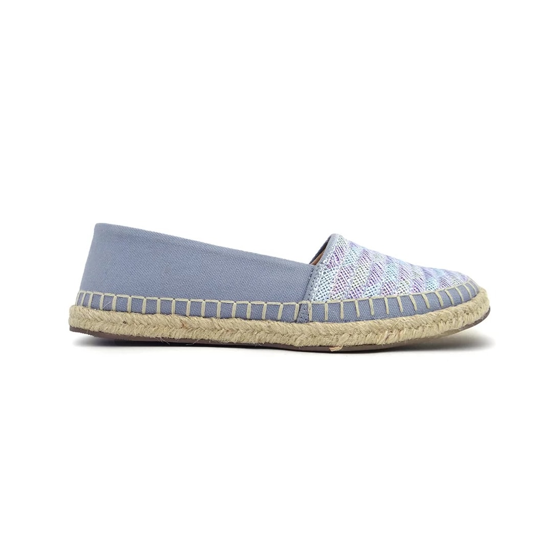 Sapatilha Valentina Espadrille 390714 Azul Jeans
