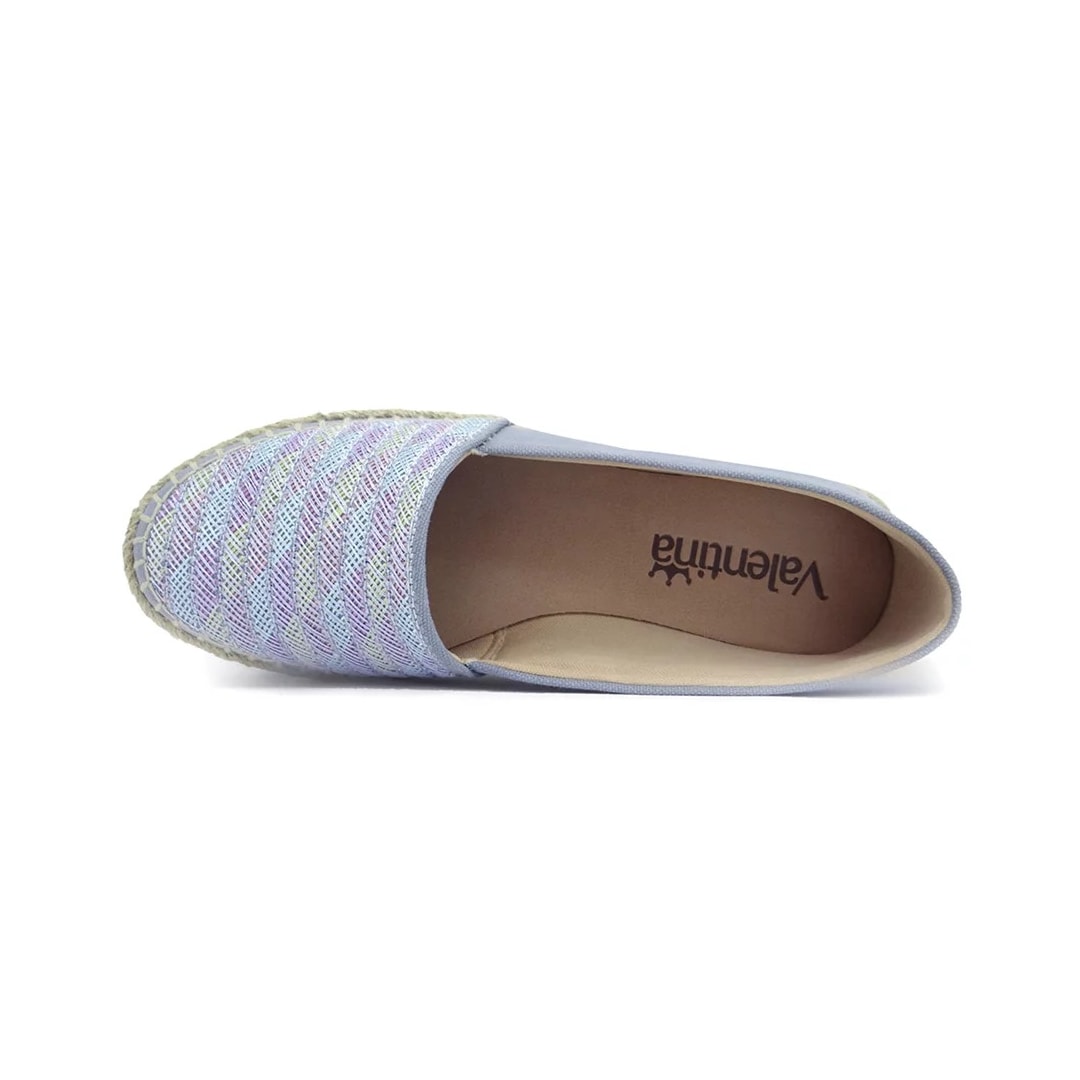 Sapatilha Valentina Espadrille 390714 Azul Jeans Sapatilha Valentina Espadrille 390714 Azul Jeans