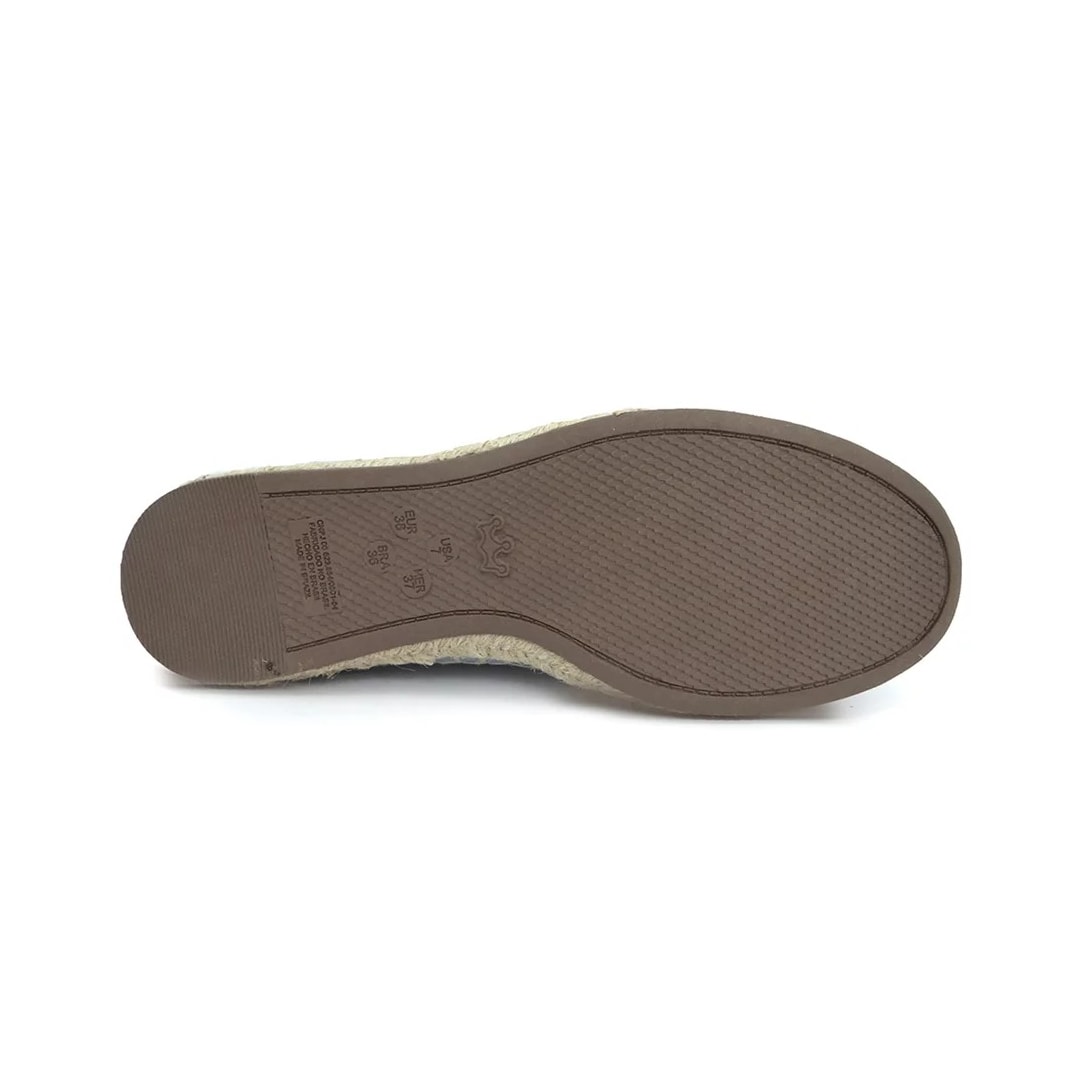 Sapatilha Valentina Espadrille 390714 Azul Jeans Sapatilha Valentina Espadrille 390714 Azul Jeans