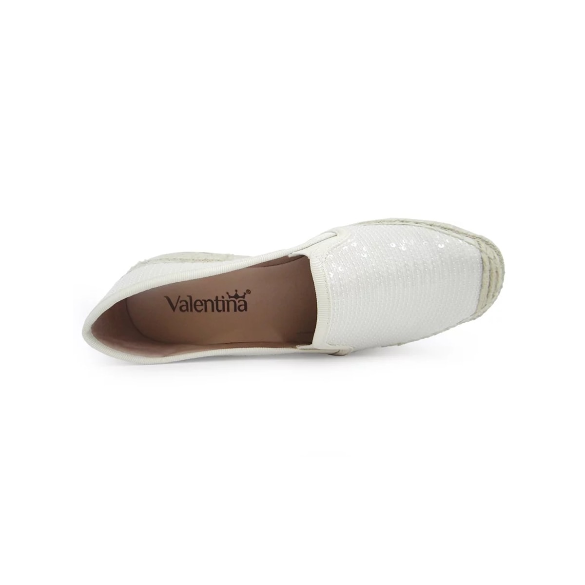 Sapatilha Valentina Espadrille 392103 Off White Sapatilha Valentina Espadrille 392103 Off White