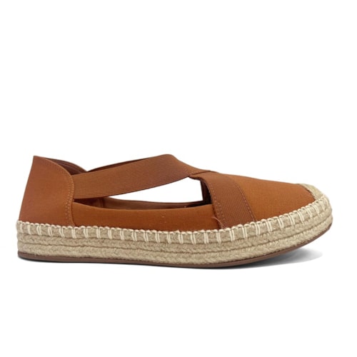 Detalhe - Sapatilha Valentina Espadrille 392247 Camel