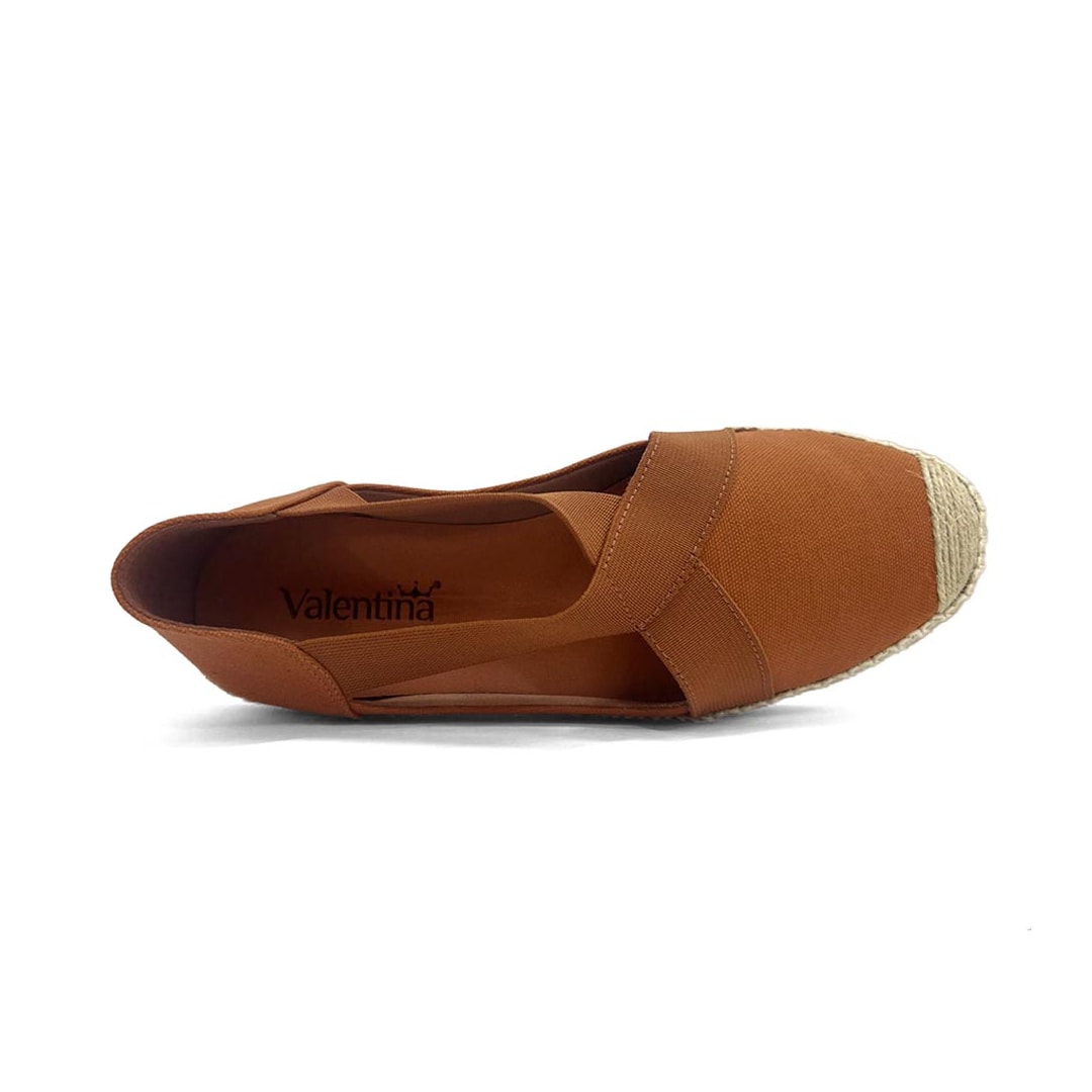 Sapatilha Valentina Espadrille 392247 Camel