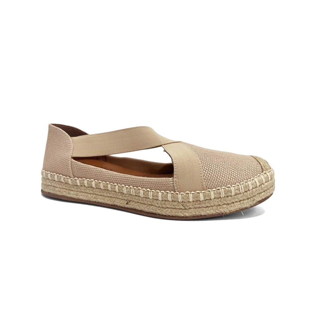 Sapatilha Valentina Espadrille 392247 Cream