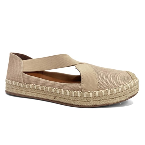 Sapatilha Valentina Espadrille 392247 Cream