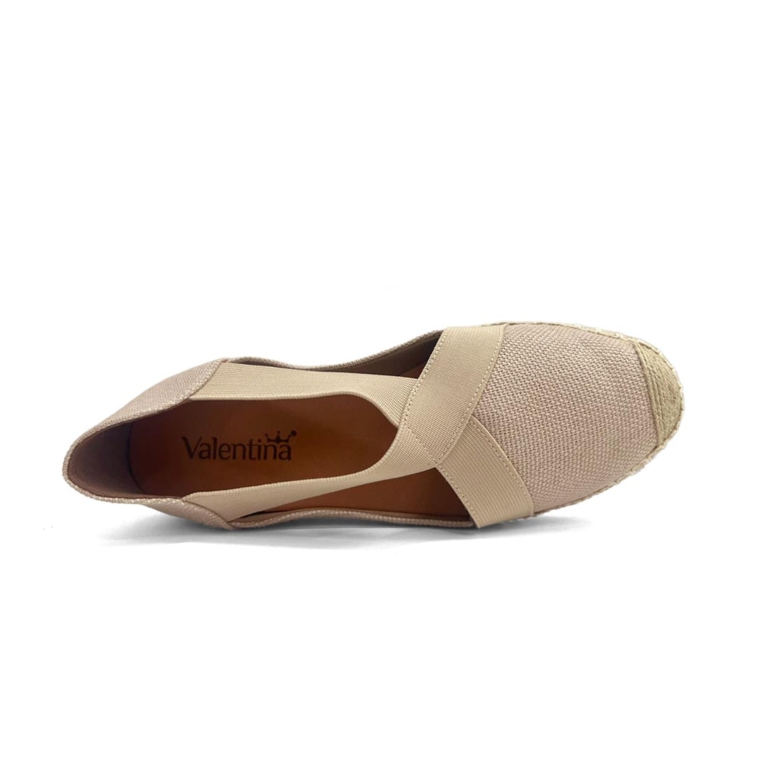 Sapatilha Valentina Espadrille 392247 Cream Sapatilha Valentina Espadrille 392247 Cream