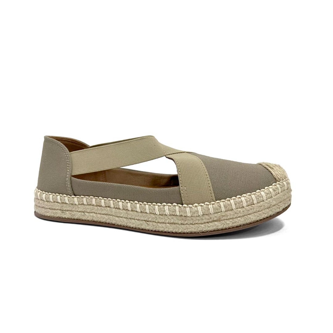 Sapatilha Valentina Espadrille 392247 Kaki