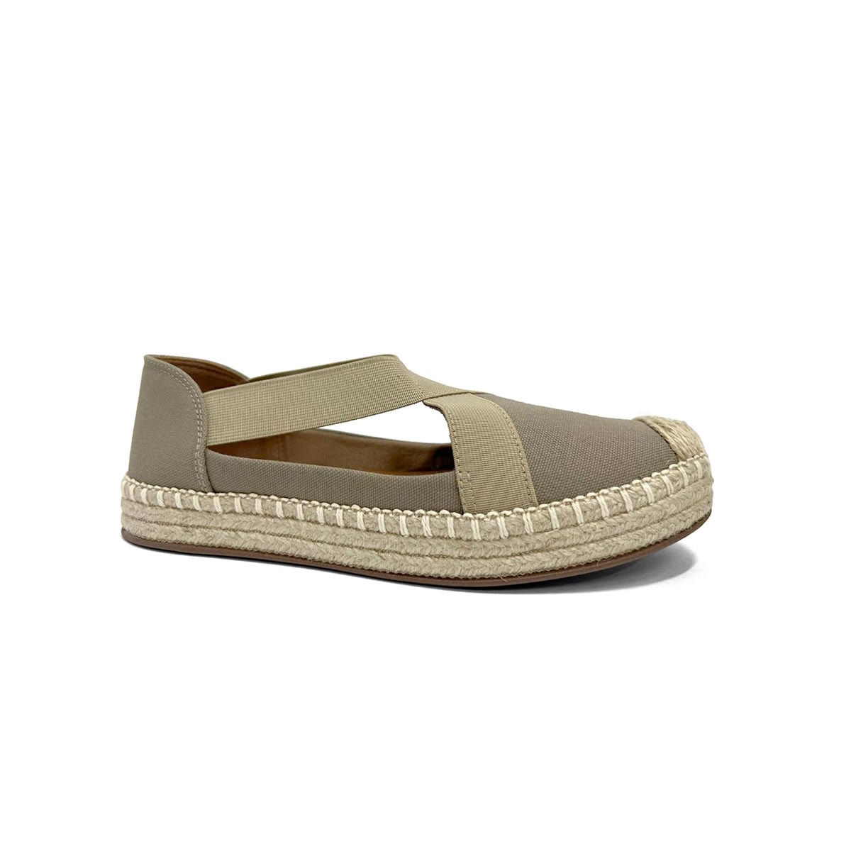 Sapatilha Valentina Espadrille 392247 Kaki