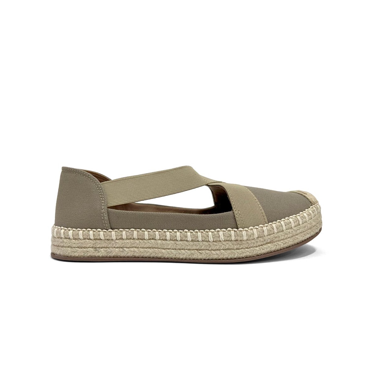 Sapatilha Valentina Espadrille 392247 Kaki