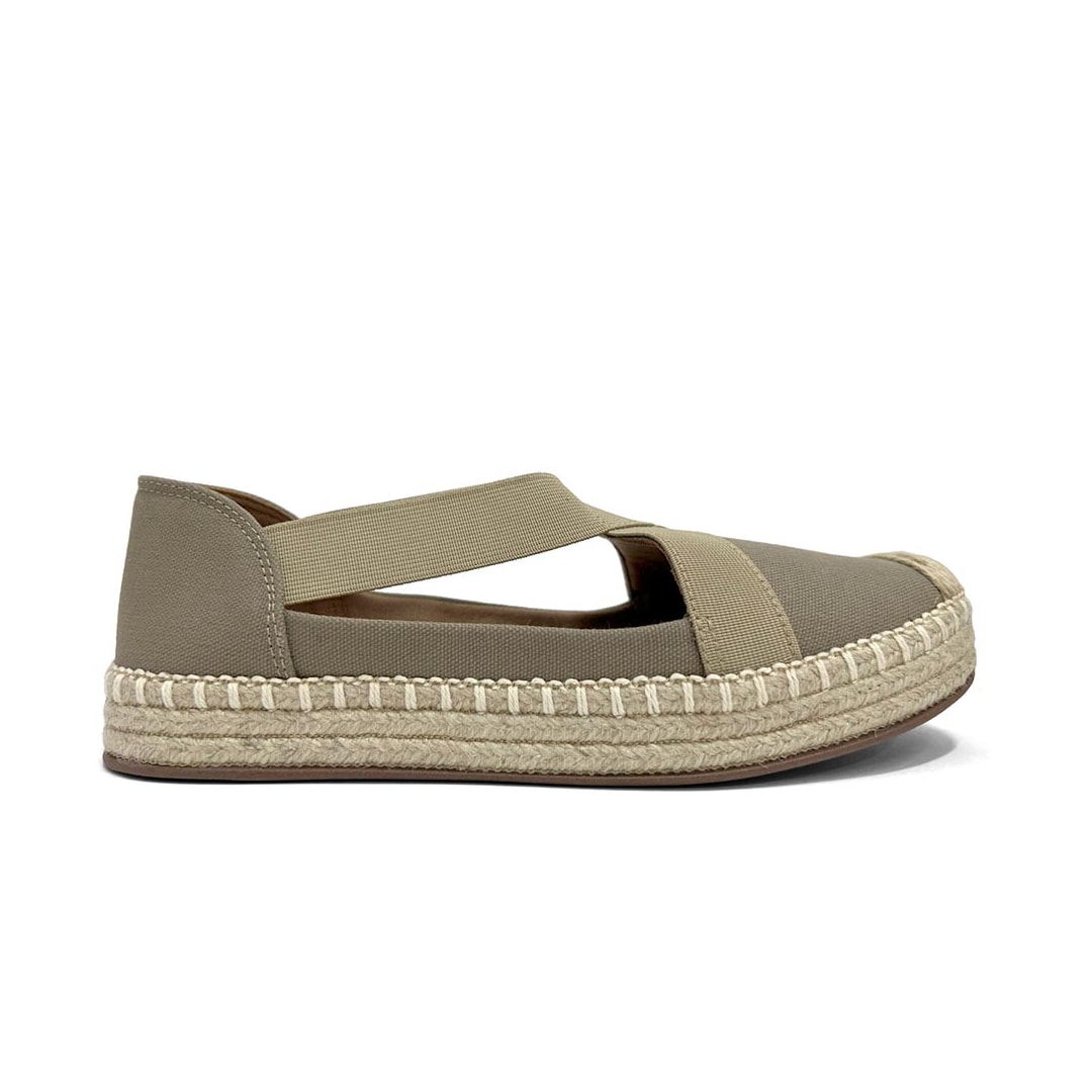 Sapatilha Valentina Espadrille 392247 Kaki Sapatilha Valentina Espadrille 392247 Kaki