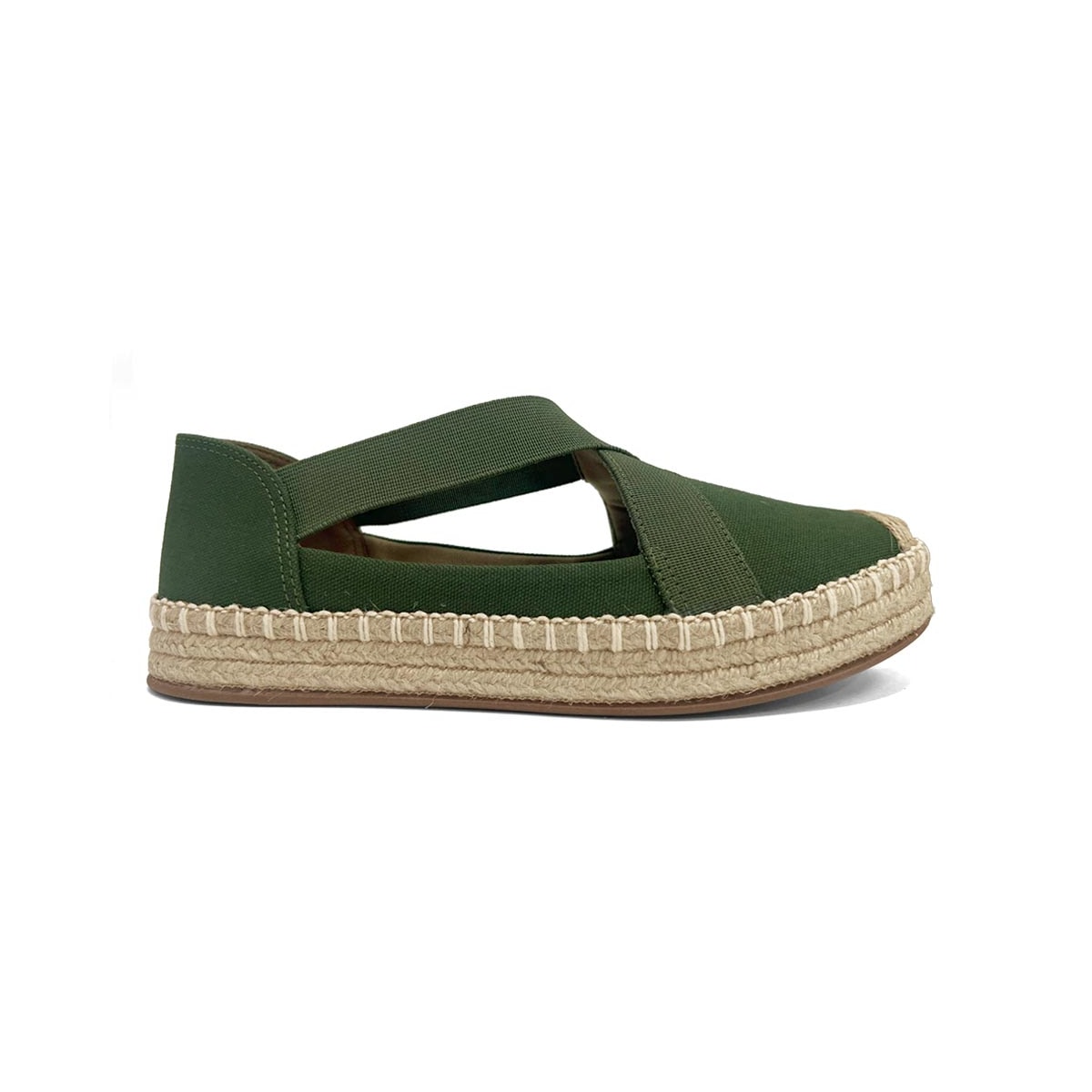 Sapatilha Valentina Espadrille 392247 Militar Sapatilha Valentina Espadrille 392247 Militar
