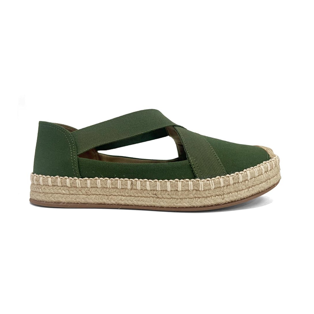 Sapatilha Valentina Espadrille 392247 Militar Sapatilha Valentina Espadrille 392247 Militar