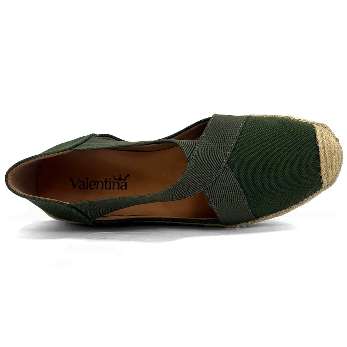 Sapatilha Valentina Espadrille 392247 Militar Sapatilha Valentina Espadrille 392247 Militar
