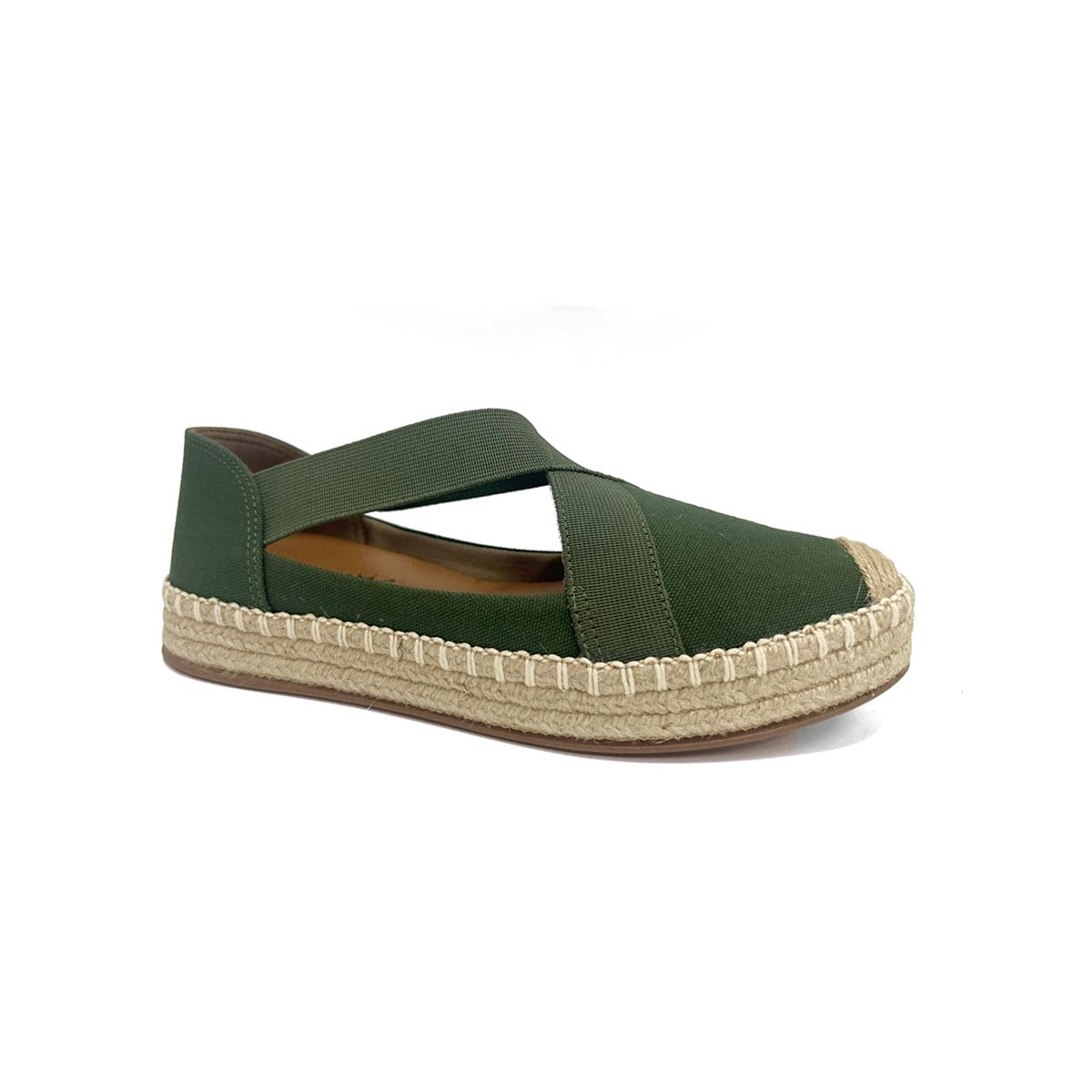 Sapatilha Valentina Espadrille 392247 Militar Sapatilha Valentina Espadrille 392247 Militar