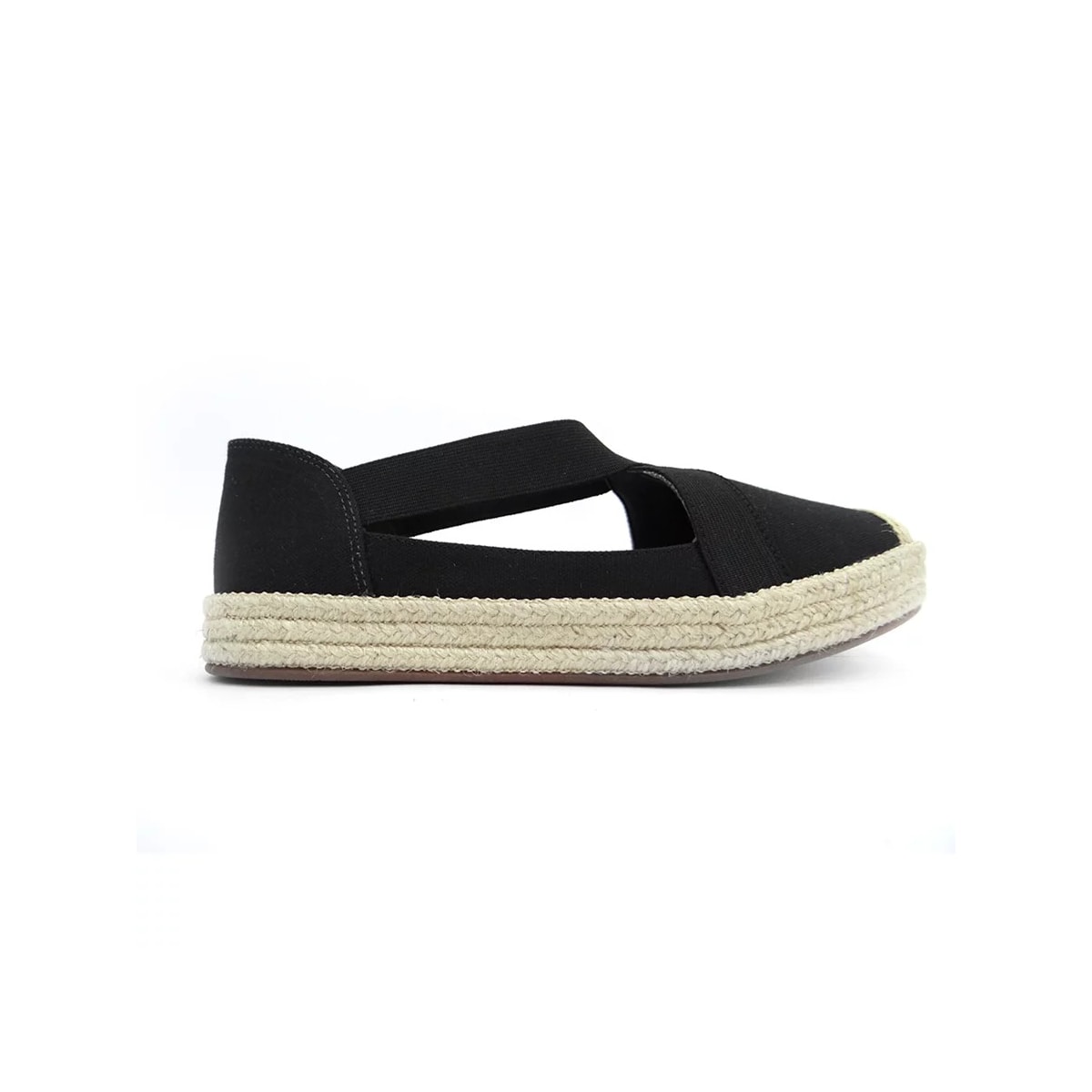 Sapatilha Valentina Espadrille 392247 Preto Sapatilha Valentina Espadrille 392247 Preto