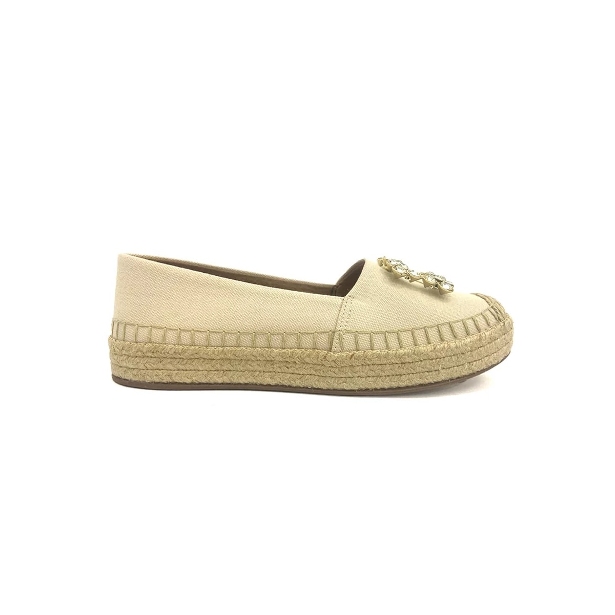 Sapatilha Valentina Espadrille 392363 Off White Sapatilha Valentina Espadrille 392363 Off White