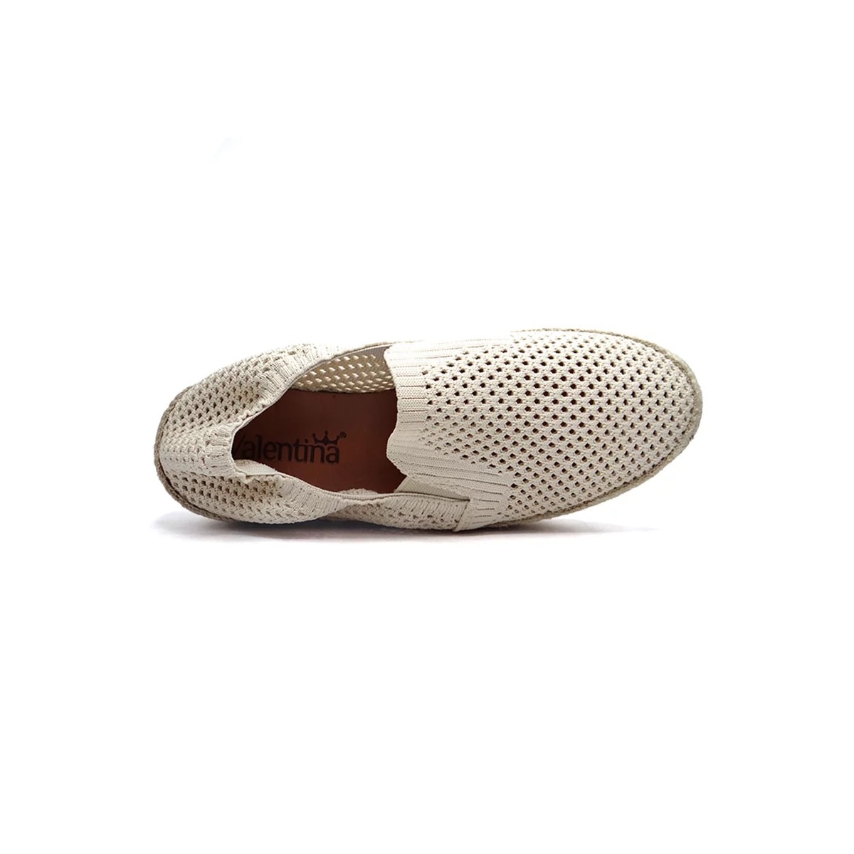 Sapatilha Valentina Espadrille 396169 Cream Sapatilha Valentina Espadrille 396169 Cream
