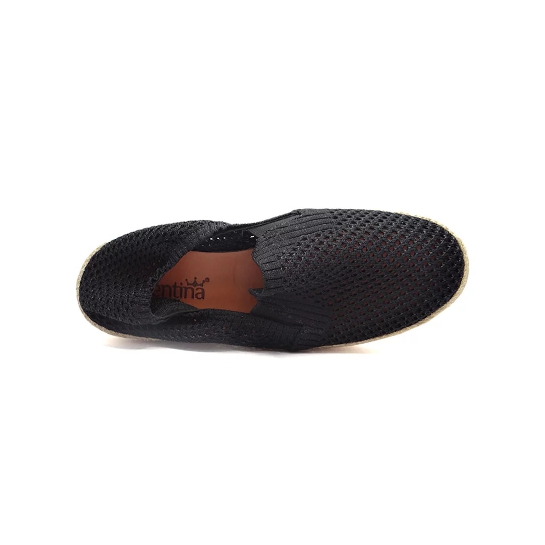 Sapatilha Valentina Espadrille 396169 Preto
