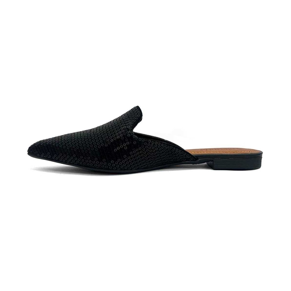 Sapatilha Valentina Mule Bico Fino 373061 Preto Sapatilha Valentina Mule Bico Fino 373061 Preto