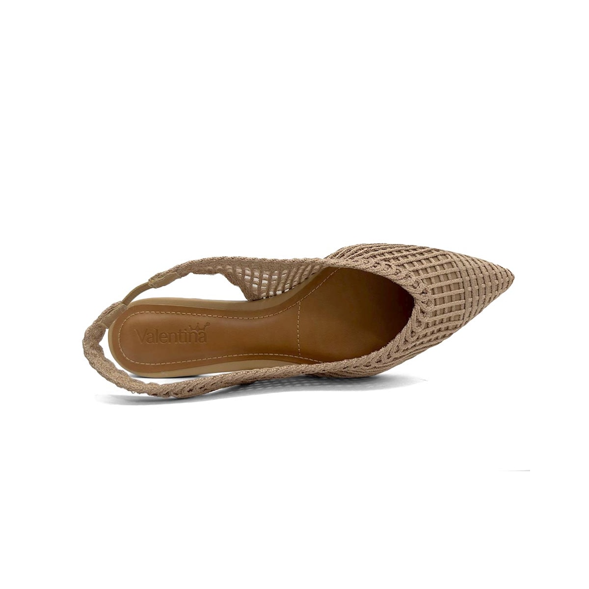 Sapatilha Valentina Slingback 373252 Pecan Sapatilha Valentina Slingback 373252 Pecan