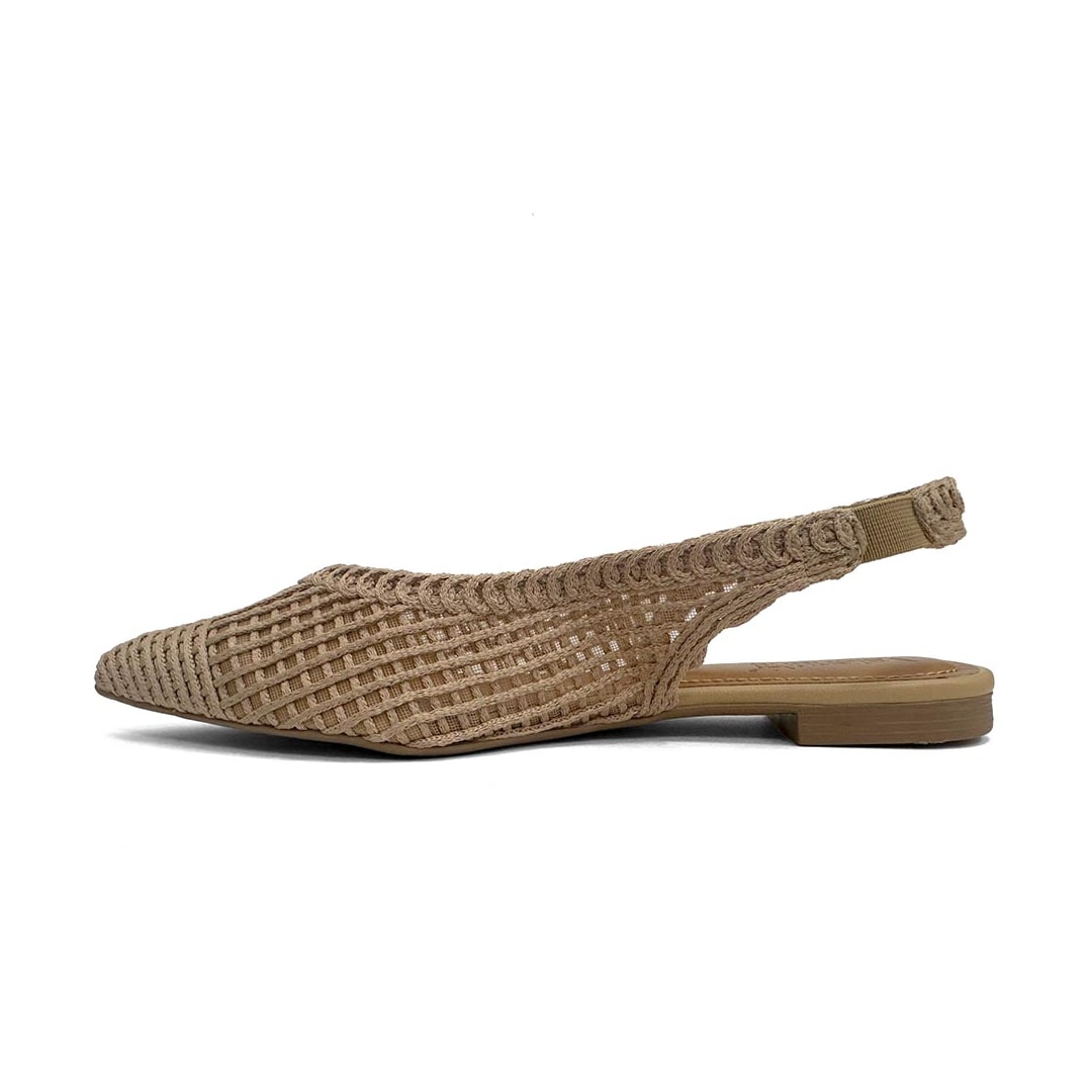 Sapatilha Valentina Slingback 373252 Pecan Sapatilha Valentina Slingback 373252 Pecan