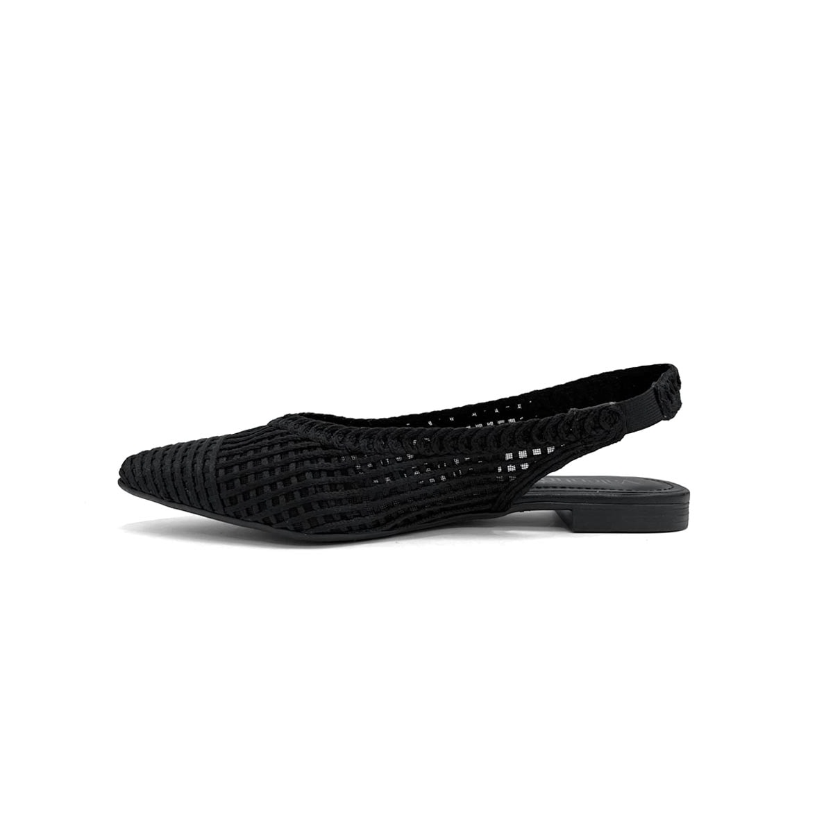 Sapatilha Valentina Slingback 373252 Preto