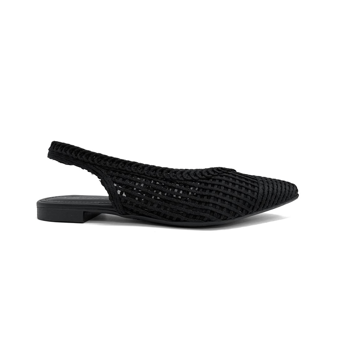 Sapatilha Valentina Slingback 373252 Preto Sapatilha Valentina Slingback 373252 Preto