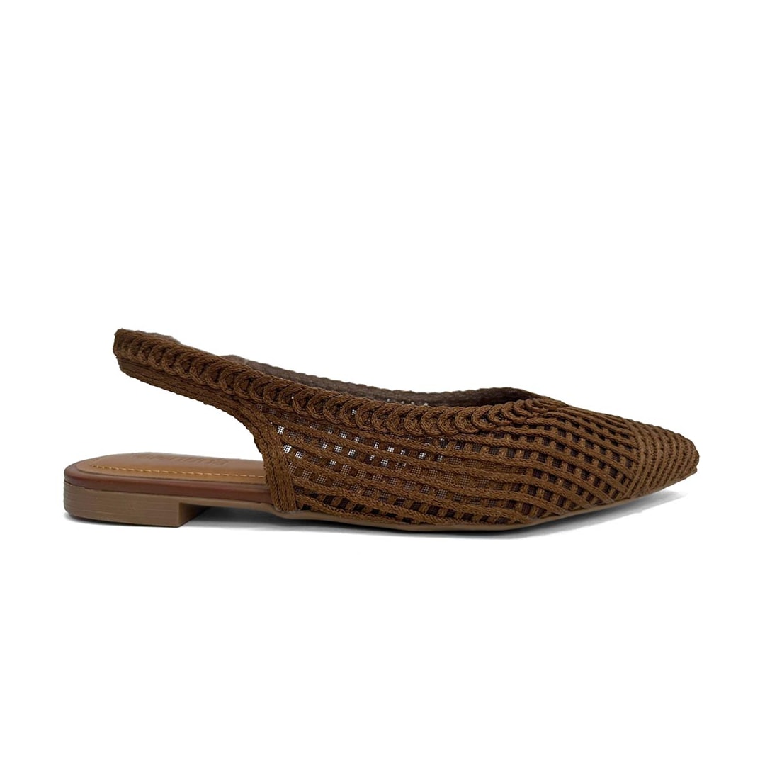 Sapatilha Valentina Slingback 373252 Tiramissu