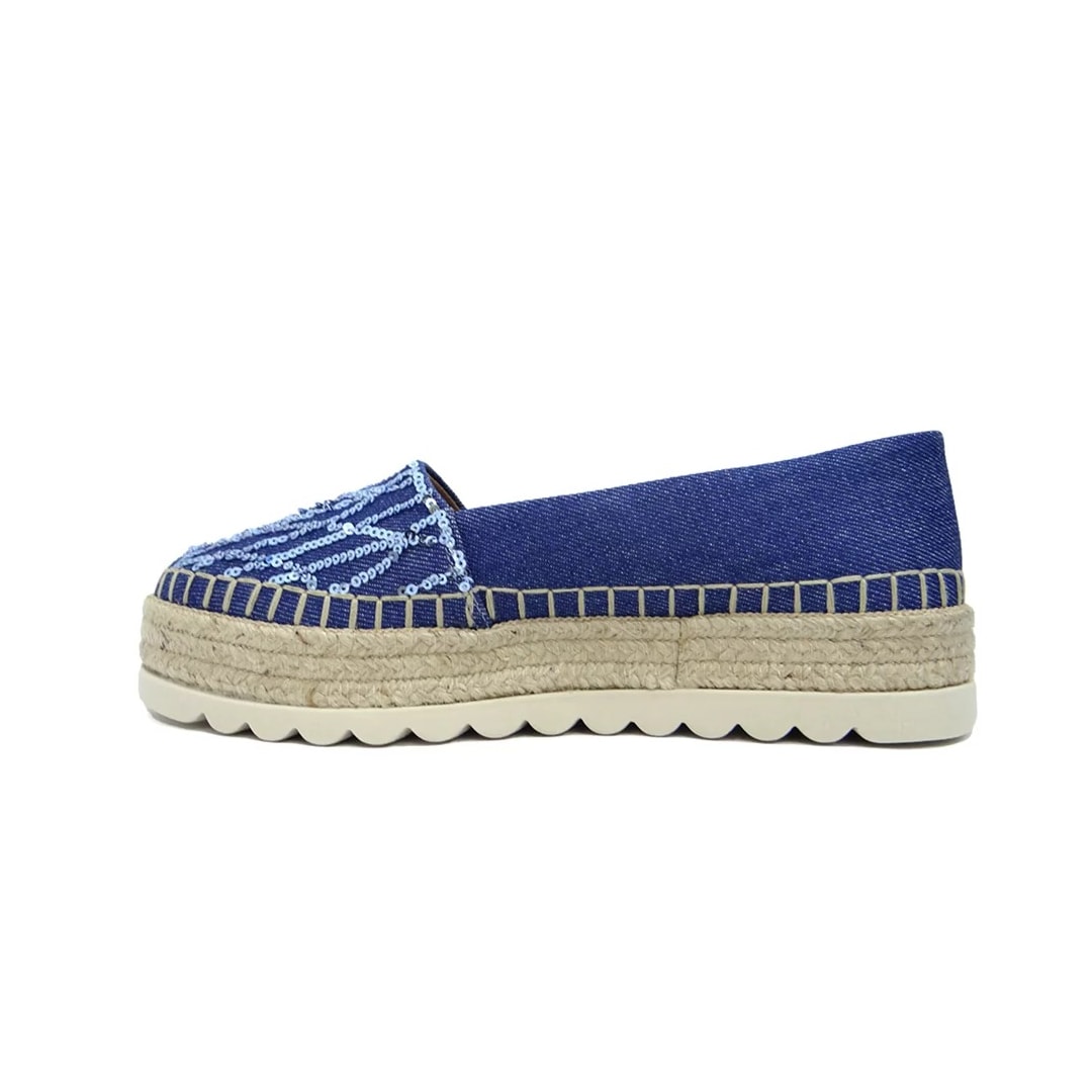Sapatilha Valentina Tipo Alpargata 396151 Azul Sapatilha Valentina Tipo Alpargata 396151 Azul