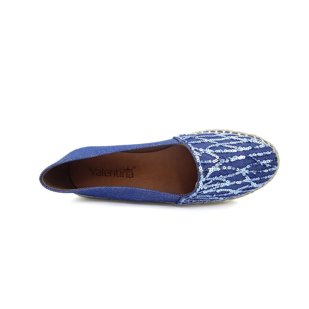 Sapatilha Valentina Tipo Alpargata 396151 Azul Sapatilha Valentina Tipo Alpargata 396151 Azul