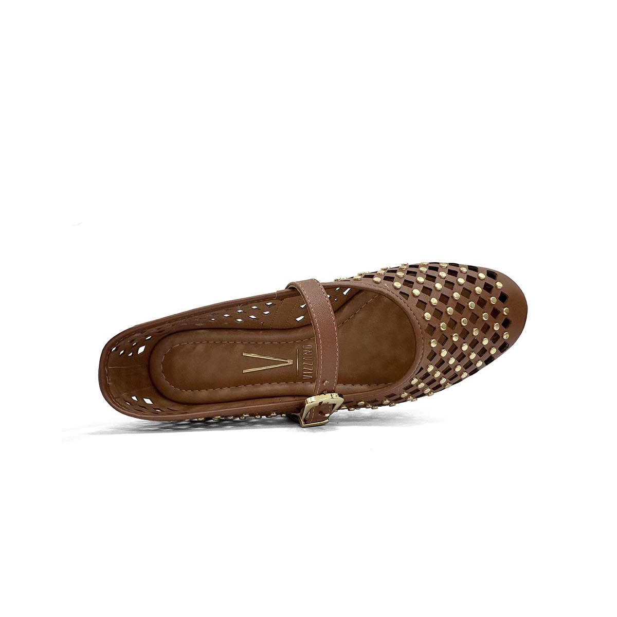 Sapatilha Vizzano Boneca Com Brilho 1443.114 Mocca Sapatilha Vizzano Boneca Com Brilho 1443.114 Mocca