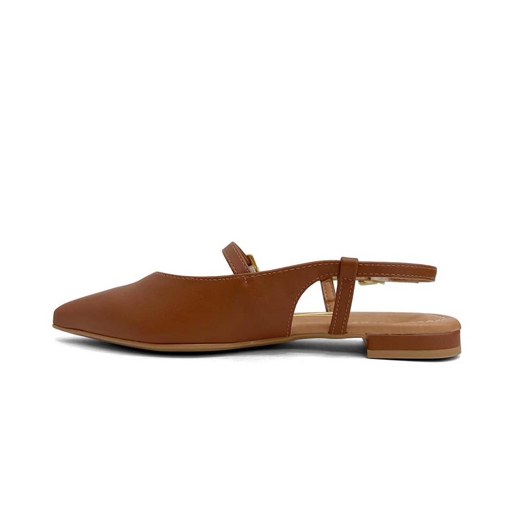 Sapatilha Vizzano Slingback Bico Fino 1206.1009 Mocca