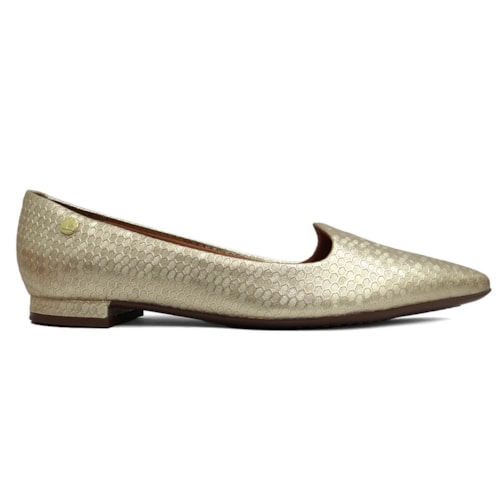 Detalhe - Sapatilha Vizzano Slipper 1206.761 Dourado