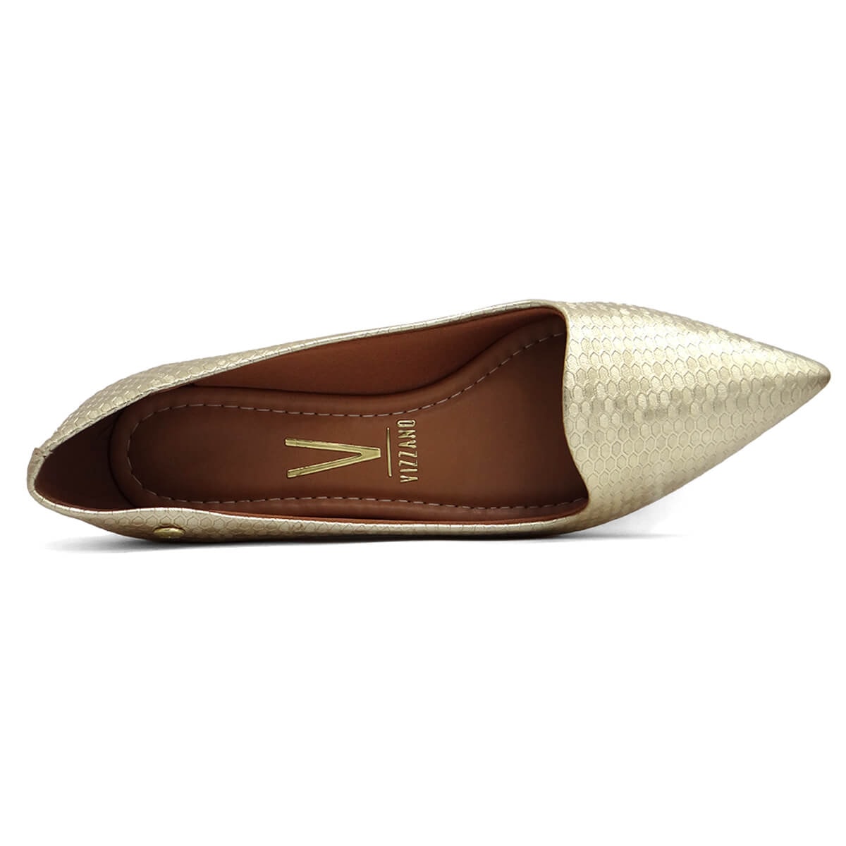 Sapatilha Vizzano Slipper 1206.761 Dourado Sapatilha Vizzano Slipper 1206.761 Dourado