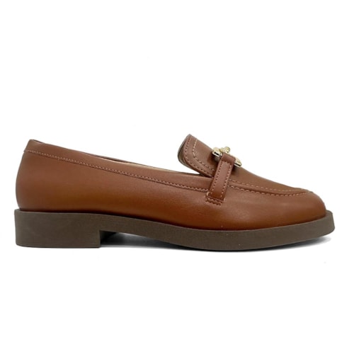 Detalhe - Sapato Anacapri Mocassim C30684 0006 Macchiato