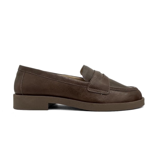 Detalhe - Sapato Anacapri Mocassim C30684 0007 Cacau