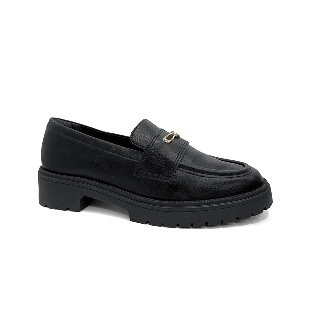 Sapato Anacapri Mocassim Flow Loafer C30788 0001 Preto