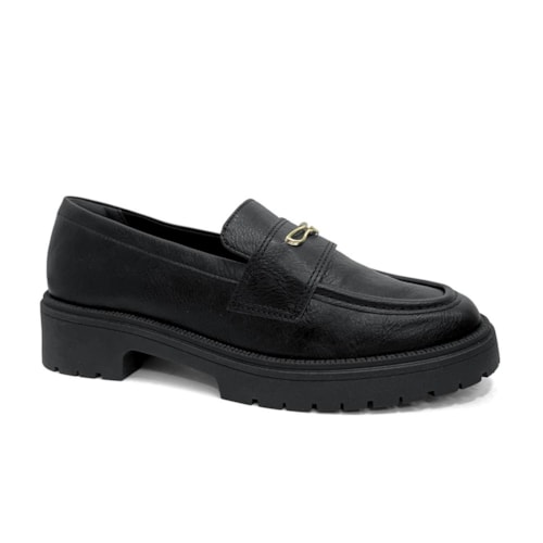 Sapato Anacapri Mocassim Flow Loafer C30788 0001 Preto