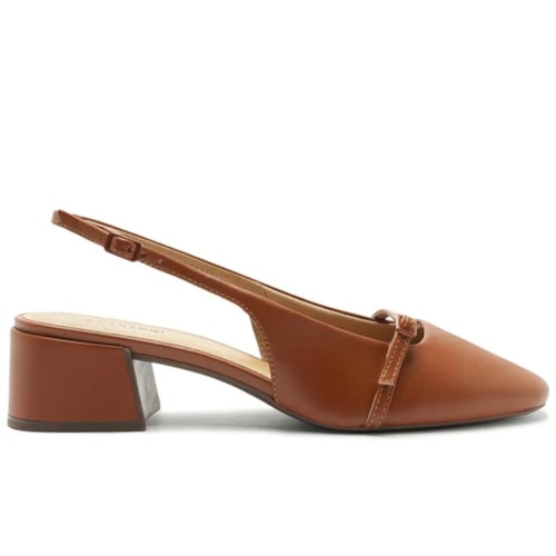 Detalhe - Sapato Anacapri Slingback Boneca 0003 Macchiato