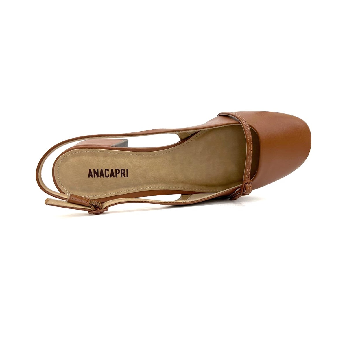 Sapato Anacapri Slingback Boneca 0003 Macchiato