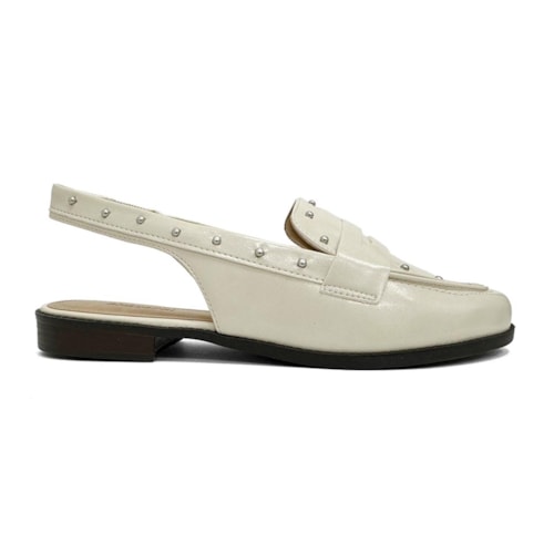 Detalhe - Sapato Anacapri Slingback C 30449 0034 Areia