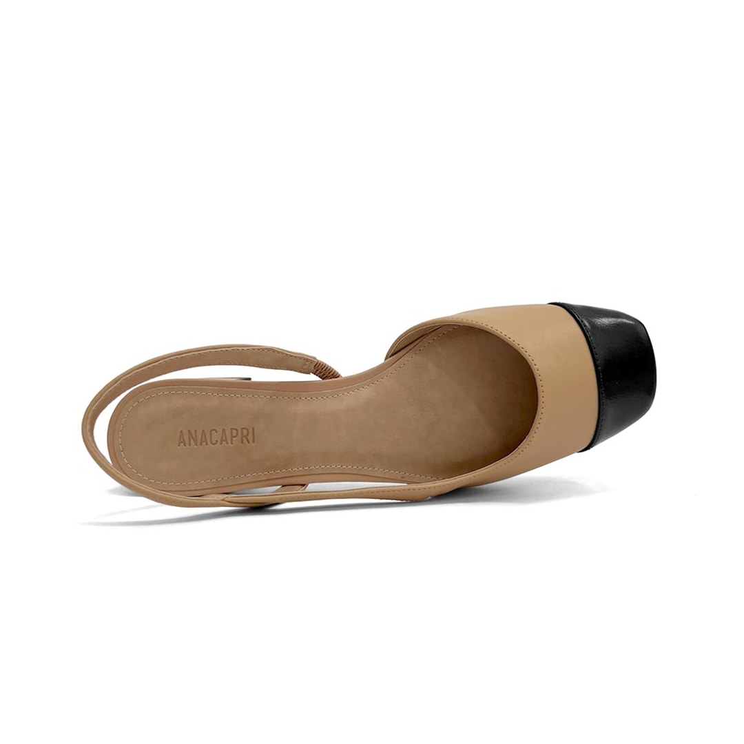 Sapato Anacapri Slingback C 30689 0007 Palha