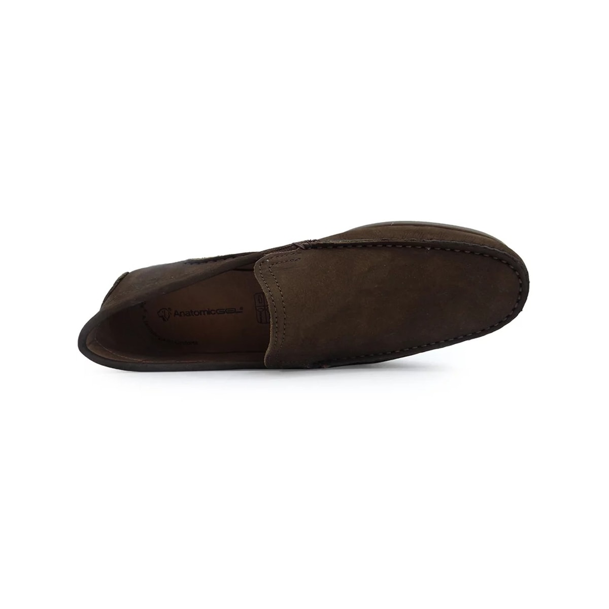 Sapato Anatomic Gel Conforto Couro 3501 Capuccino Sapato Anatomic Gel Conforto Couro 3501 Capuccino