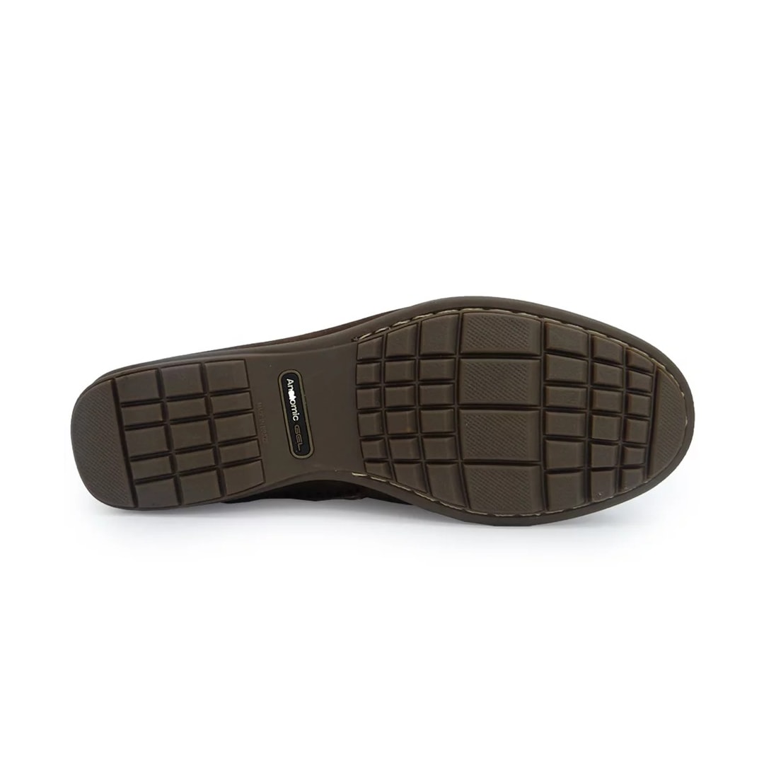 Sapato Anatomic Gel Conforto Couro 3501 Capuccino Sapato Anatomic Gel Conforto Couro 3501 Capuccino