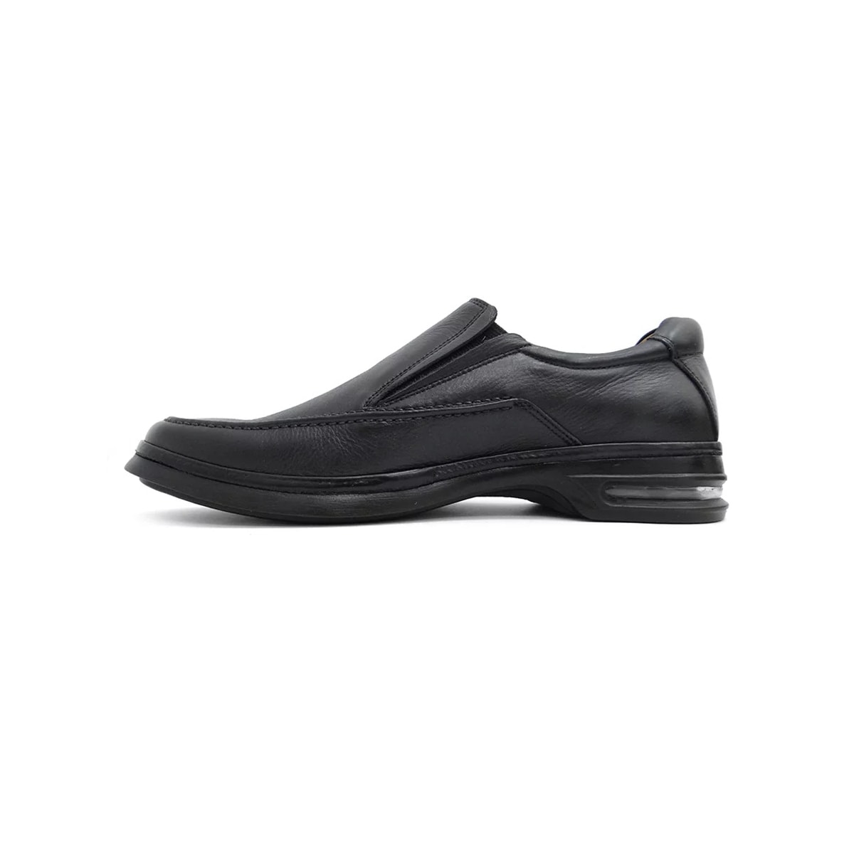 Sapato Anatomic Gel Couro Com Amortecedor 6905 Preto Sapato Anatomic Gel Couro Com Amortecedor 6905 Preto