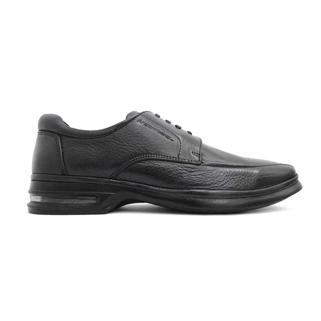 Sapato Anatomic Gel Couro Com Amortecedor 6912 Preto Sapato Anatomic Gel Couro Com Amortecedor 6912 Preto
