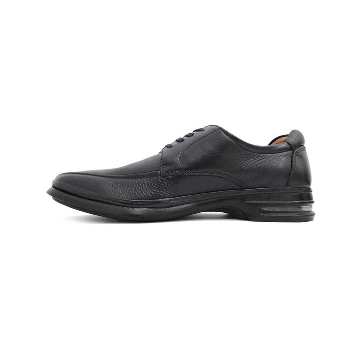 Sapato Anatomic Gel Couro Com Amortecedor 6912 Preto Sapato Anatomic Gel Couro Com Amortecedor 6912 Preto